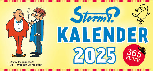 Storm P. - Kalender 2025 - 365 fluer